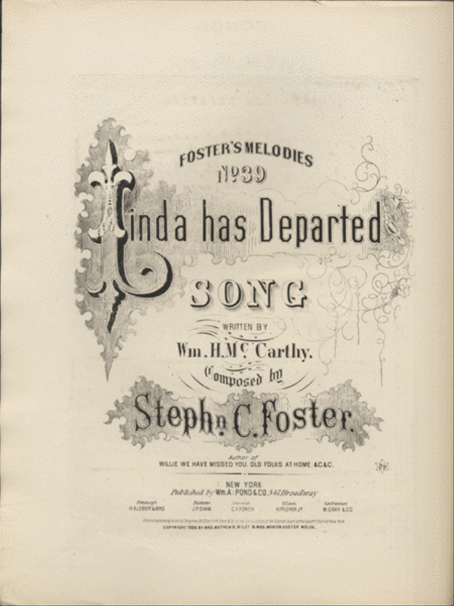 Linda Has Departed Voice scores gallery preview page 2
