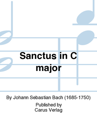 Sanctus in C major
