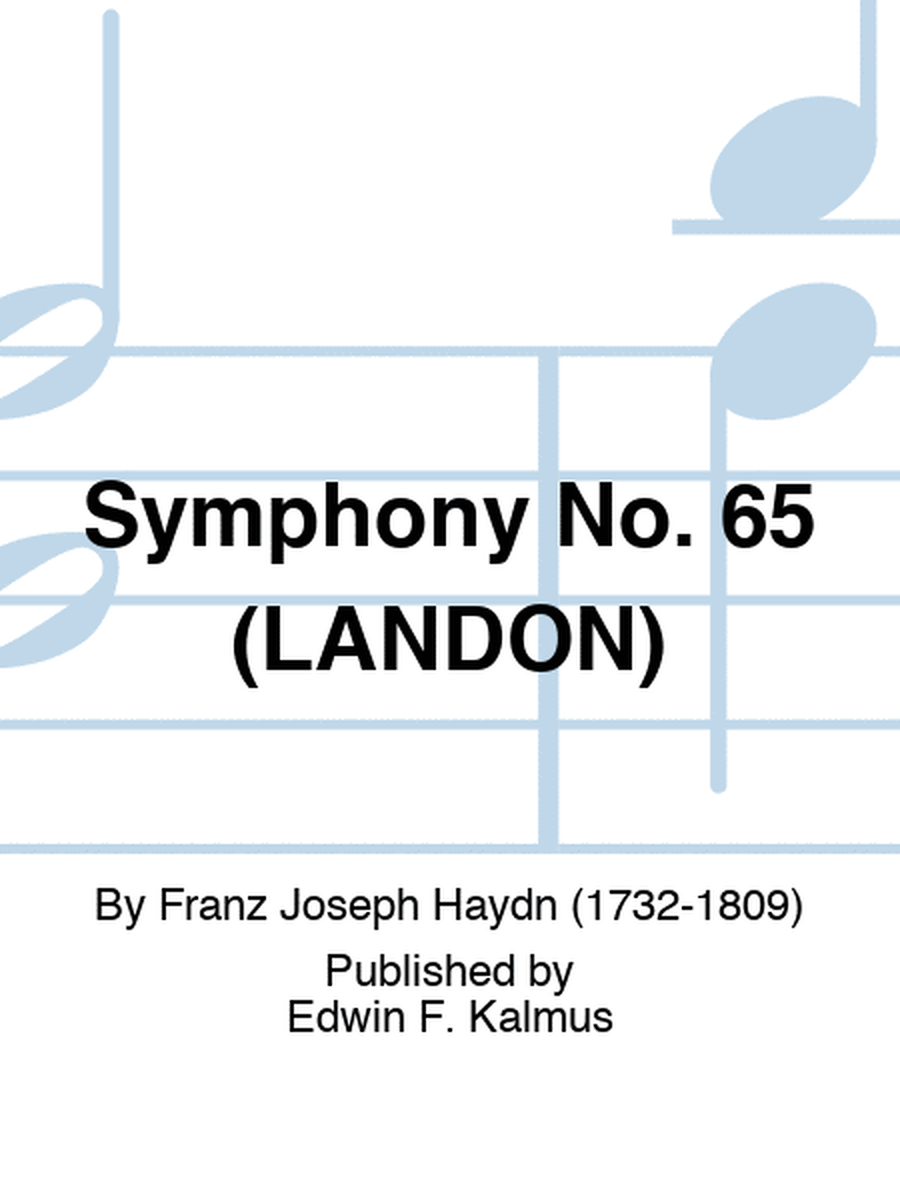 Symphony No. 65 (LANDON)