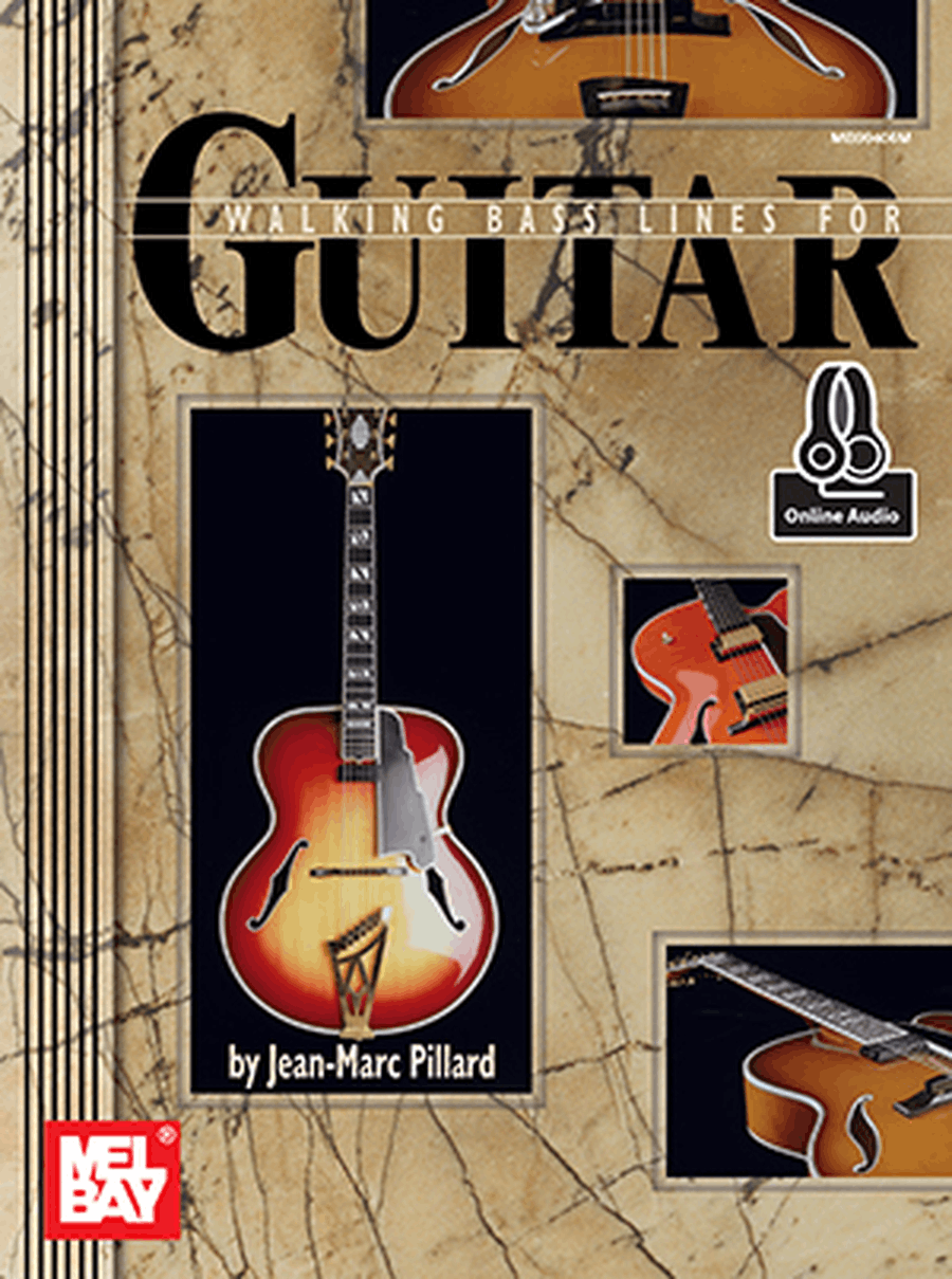 Walking Bass Lines for Guitar Guitar scores gallery preview page 1