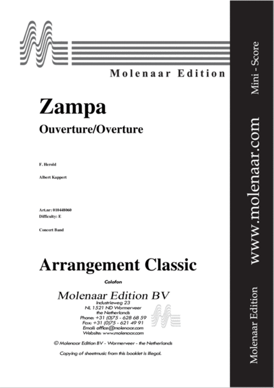 Zampa Zampa Concert Band scores gallery preview page 2