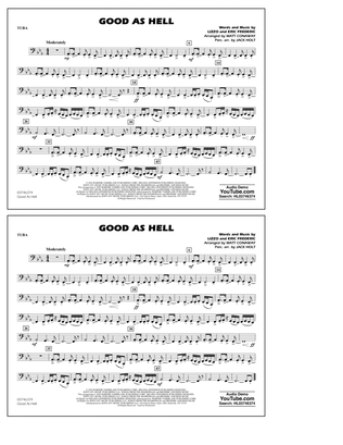 Good As Hell (arr. Matt Conaway and Jack Holt) - Tuba