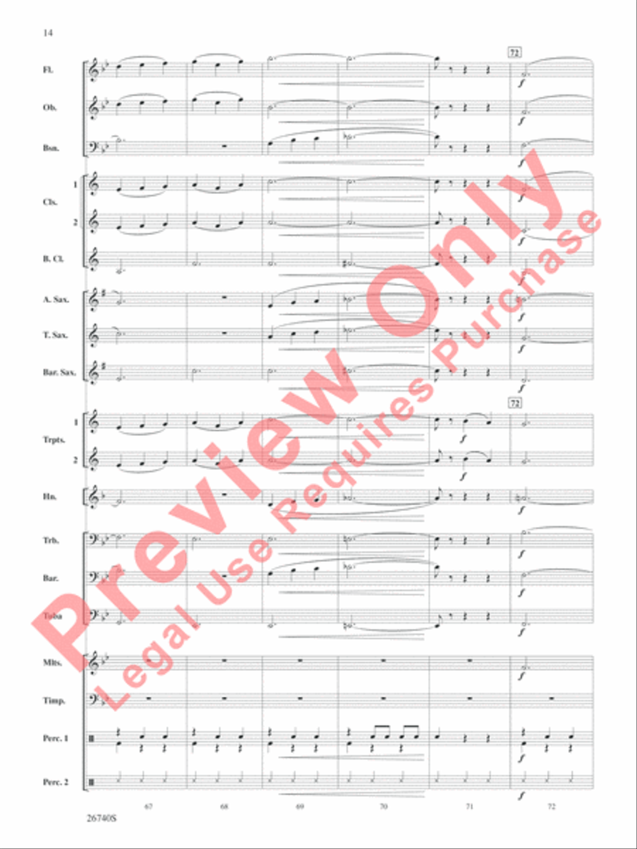 It's the Most Wonderful Time of the Year Concert Band scores gallery preview page 15