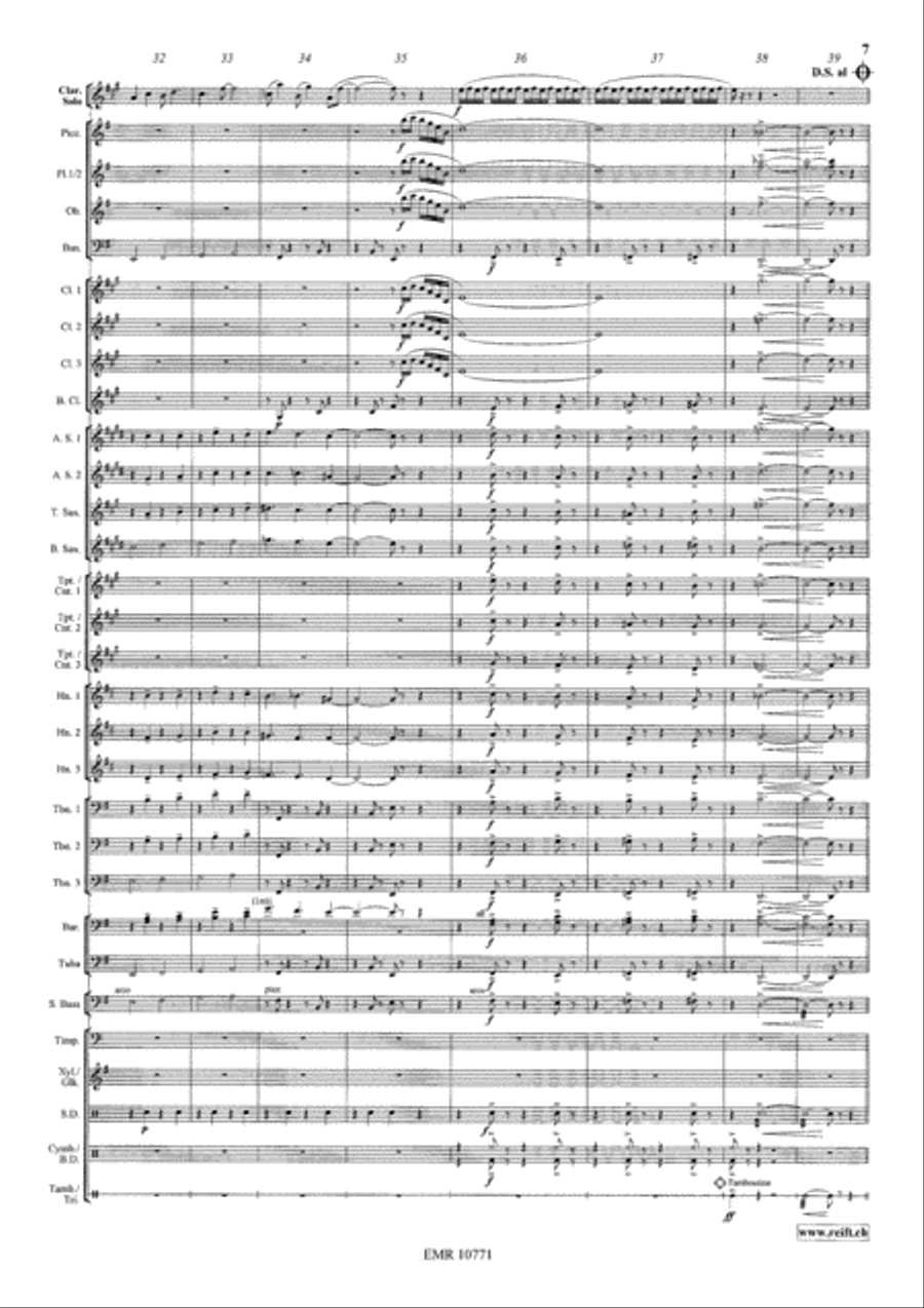 Concerto Piccolo Concert Band scores gallery preview page 7