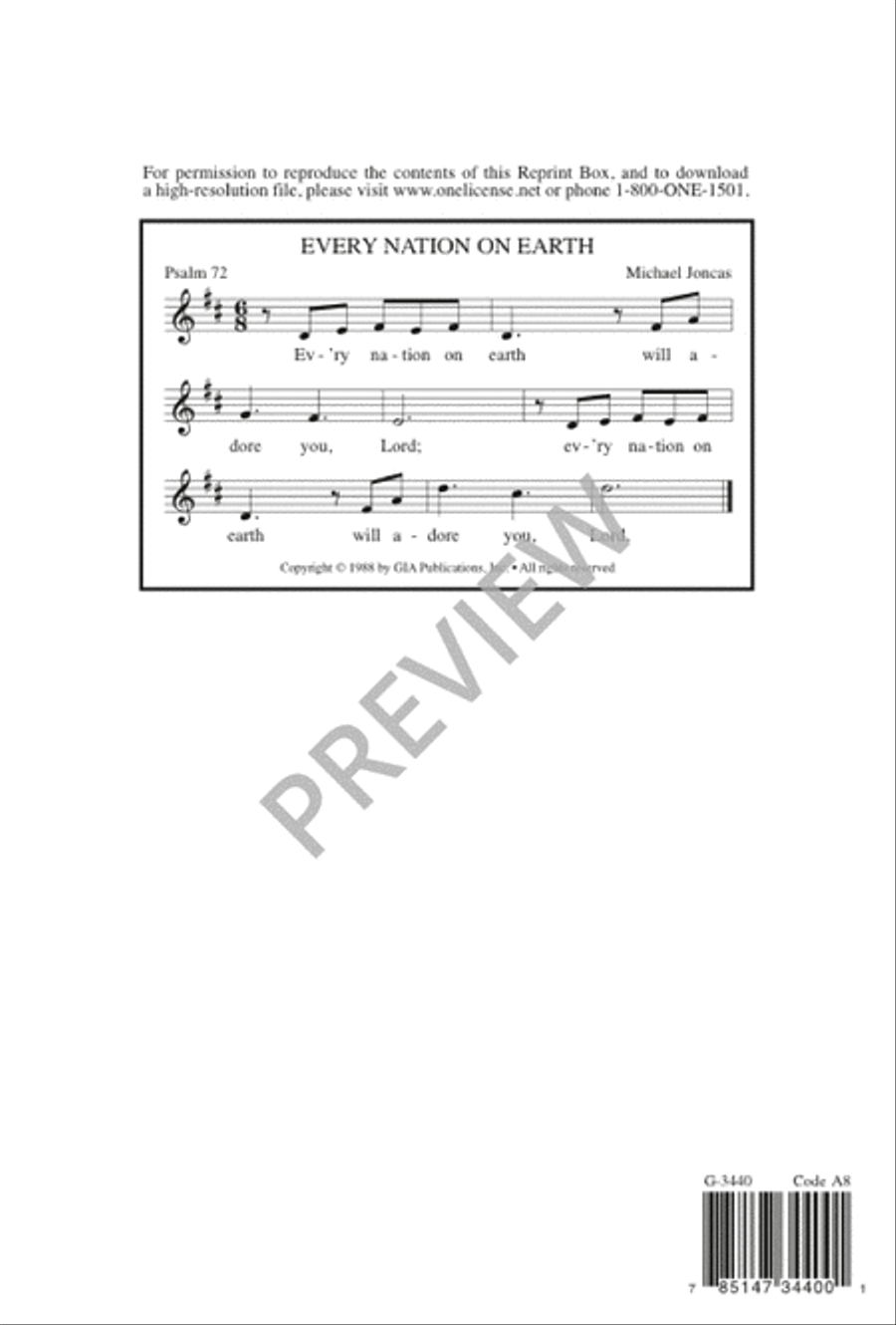 Every Nation on Earth 3-Part scores gallery preview page 9