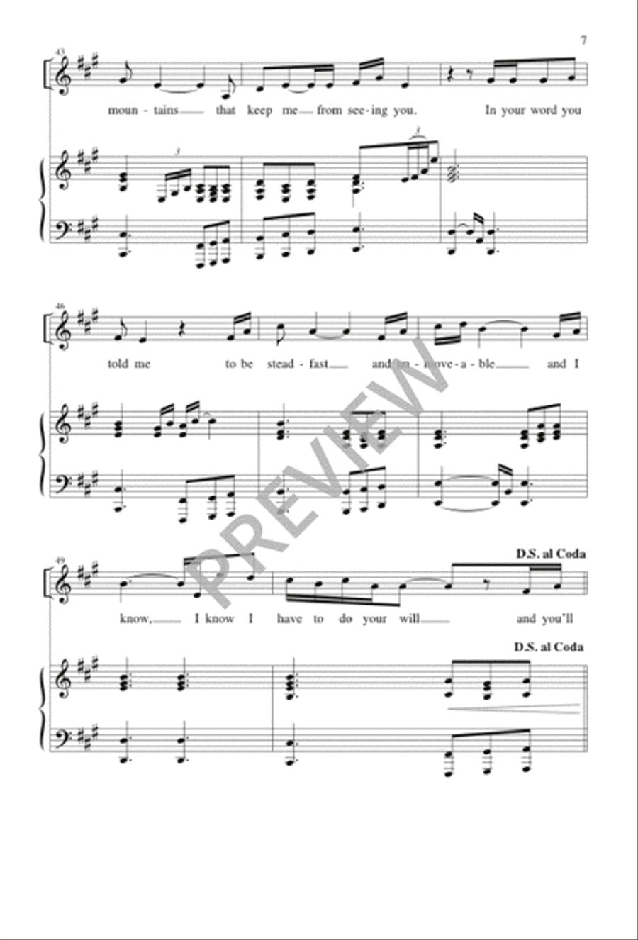 If I Faint Not If I Faint Not 4-Part scores gallery preview page 8