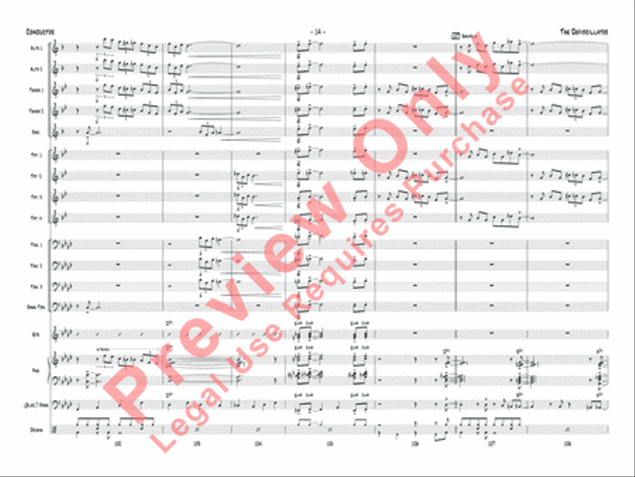 The Defibrillator Jazz Ensemble scores gallery preview page 17