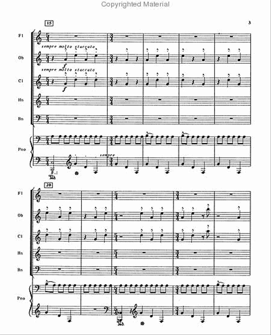 Rhythms and Rituals Rhythms and Rituals Woodwind Quintet scores gallery preview page 4