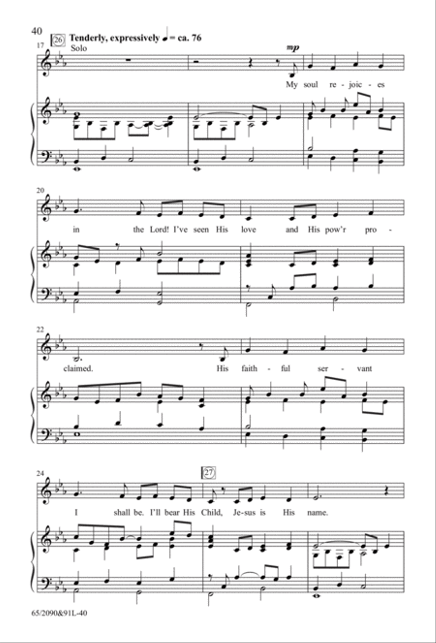 The Glory of Christmas - SATB with Performance CD 4-Part scores gallery preview page 21