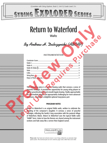 Return to Waterford