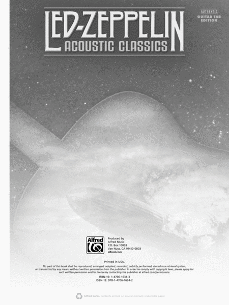 Led Zeppelin -- Acoustic Classics