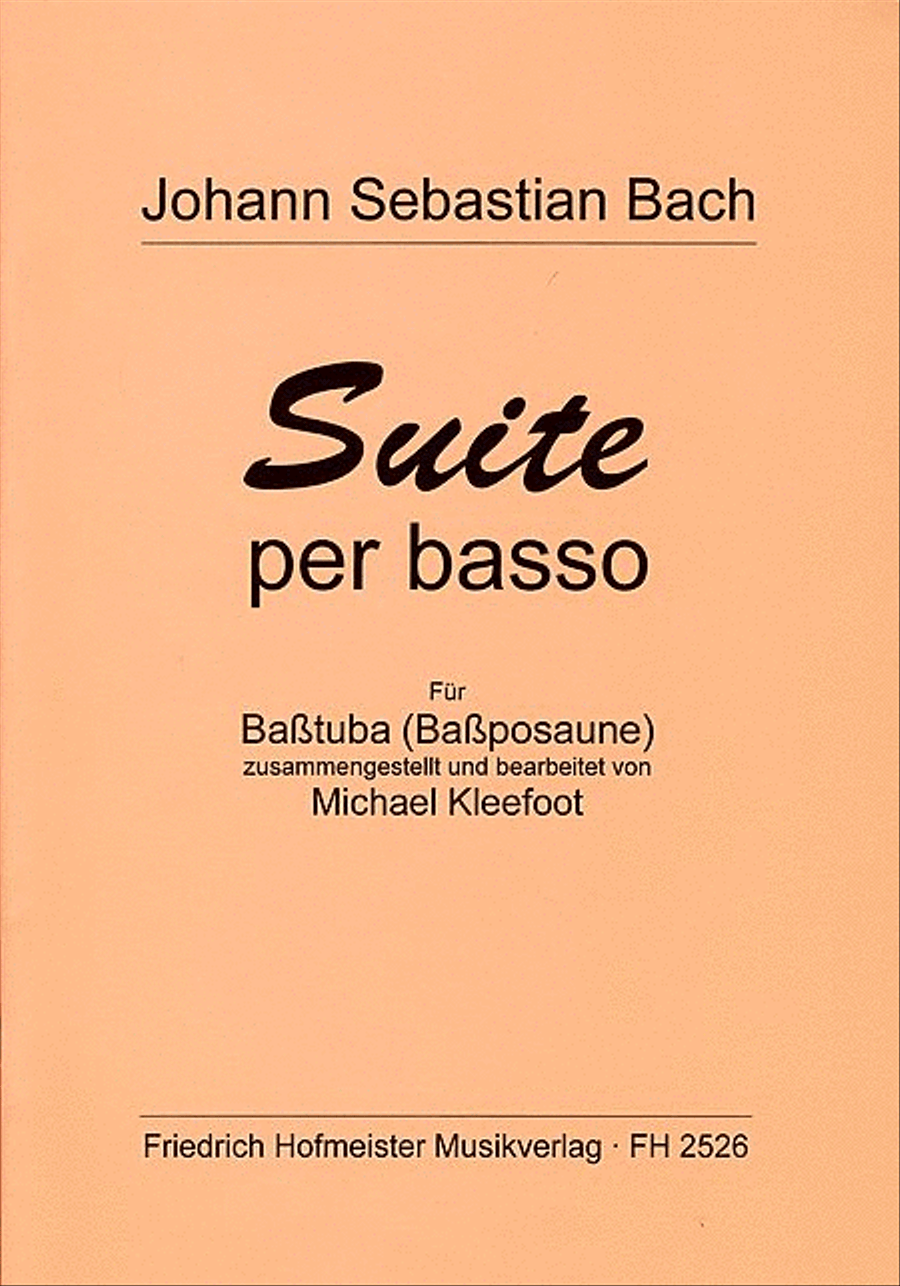 Suite per basso Suite per basso Tuba scores gallery preview page 1