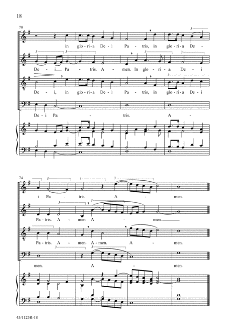 Missa super Dixit Maria Missa super Dixit Maria 4-Part scores gallery preview page 20
