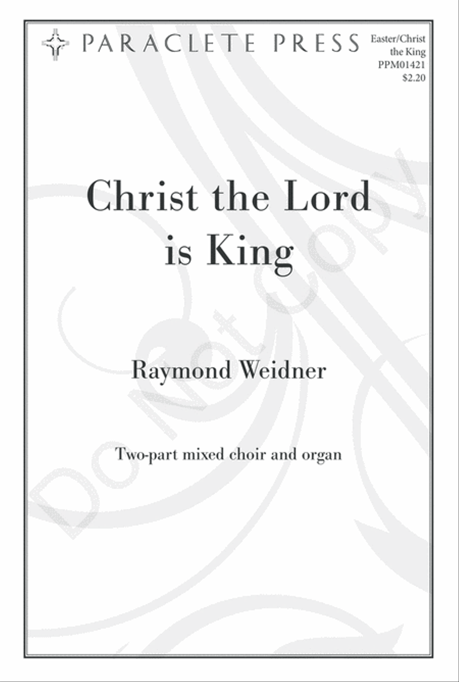 Christ the Lord is King 2-Part scores gallery preview page 2
