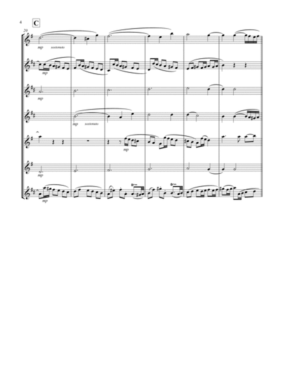 Recordare (from "Requiem") (F) (Saxophone Septet - 1 Sop, 3 Alto, 2 Ten, 1 Bari)
