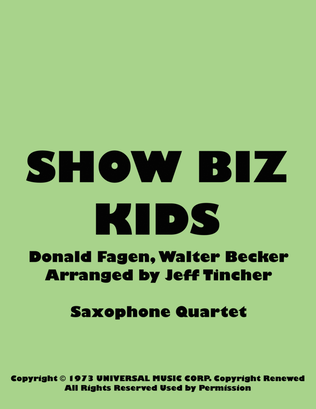 Book cover for Show Biz Kids