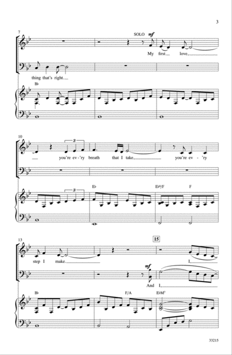 Endless Love 4-Part scores gallery preview page 3