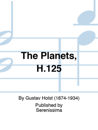 Book cover for The Planets, H.125