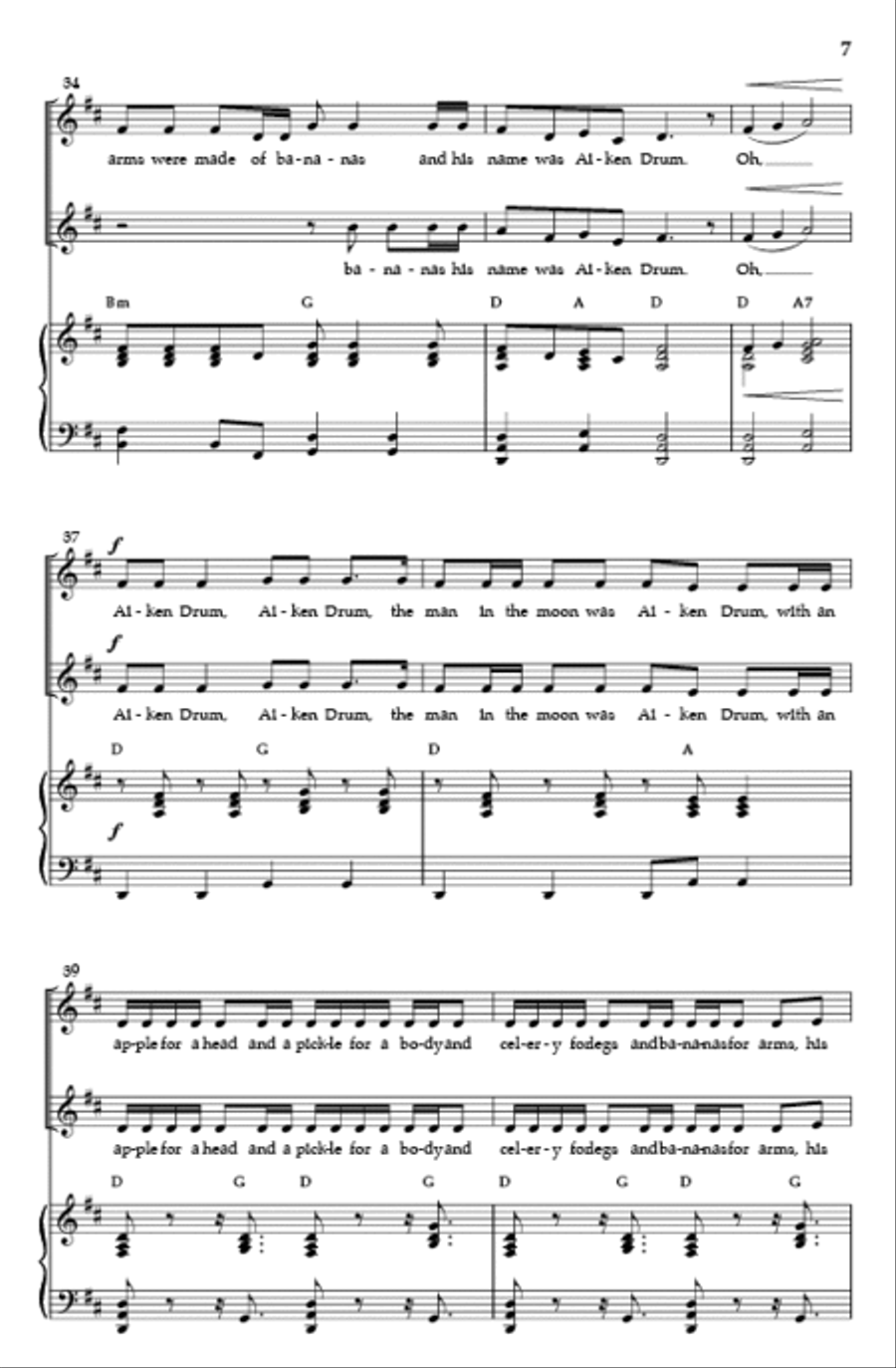 Aiken Drum Aiken Drum SA scores gallery preview page 6
