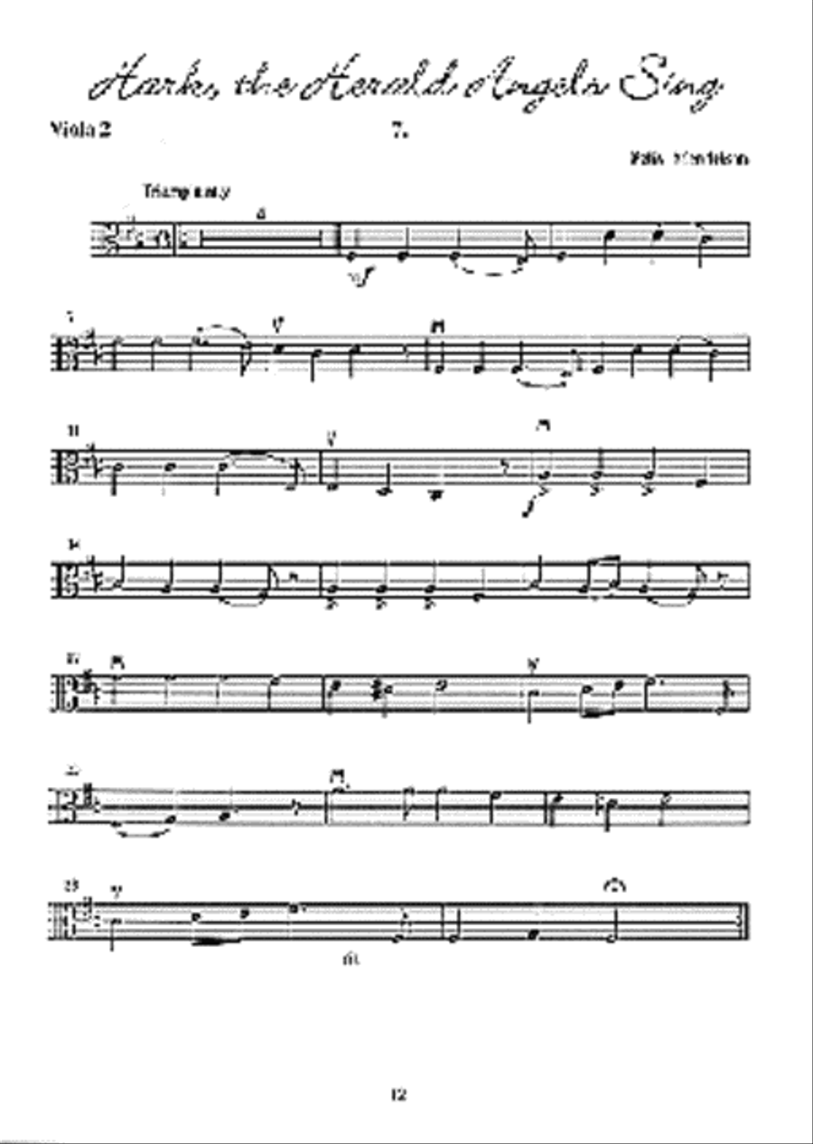 My Very Best Christmas, Viola Edition String Duet scores gallery preview page 3