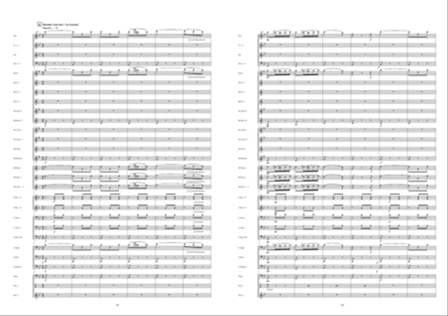 Viva Verdi Fanfare Band scores gallery preview page 18