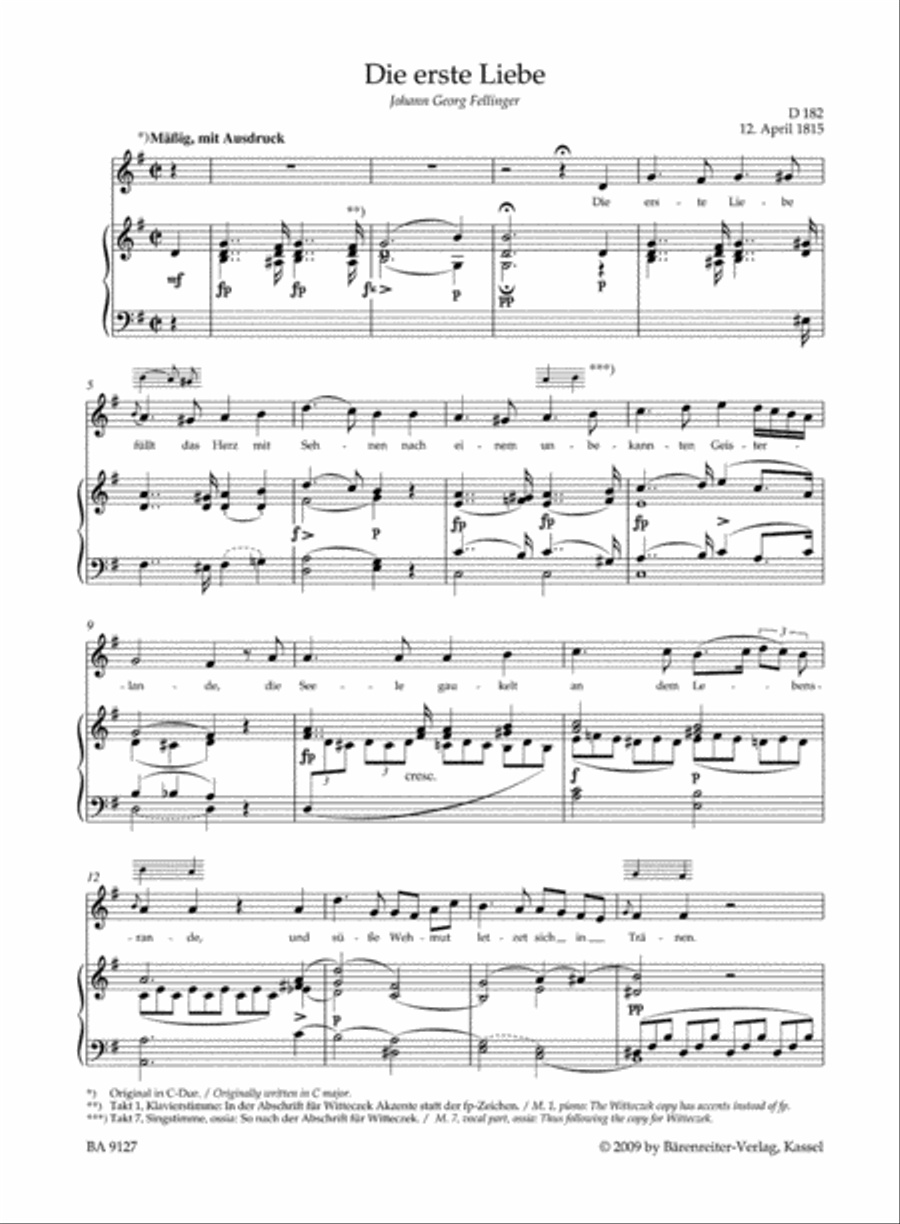 Lieder Medium voice Medium Voice scores gallery preview page 2
