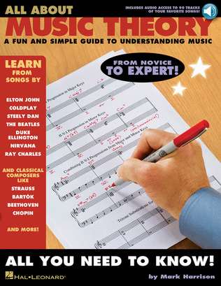Book cover for All About Music Theory