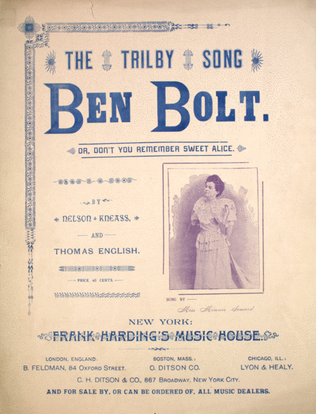 Ben Bolt. The Trilby Song