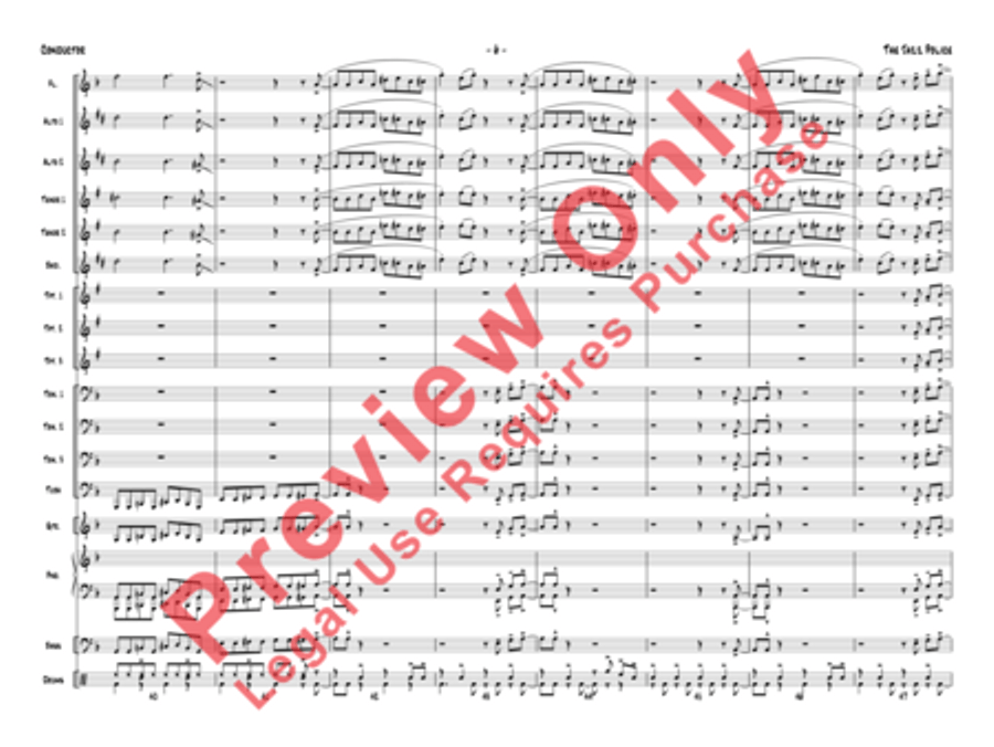 The Jazz Police Jazz Ensemble scores gallery preview page 9