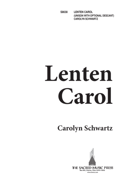 Lenten Carol