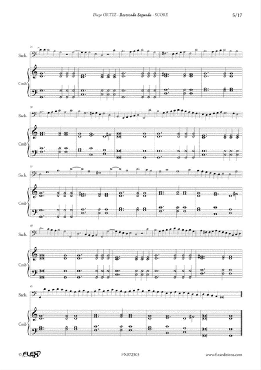 8 Recercadas Cembalo scores gallery preview page 5