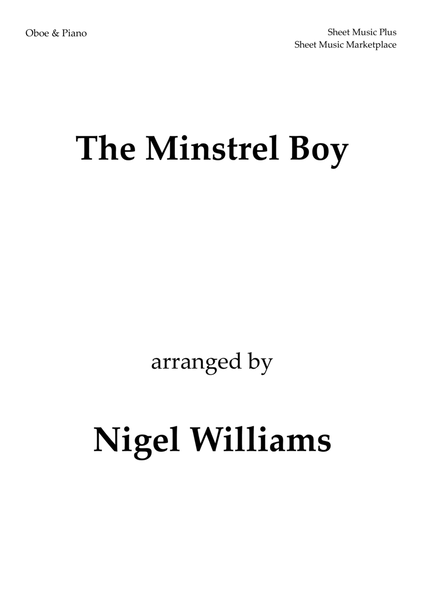 The Minstrel Boy, for Oboe and Piano image number null