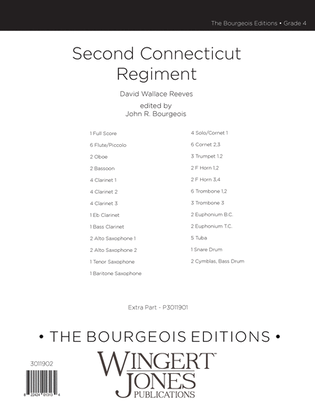 Second Connecticut Regiment - Full Score