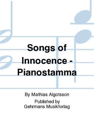 Songs of Innocence - Pianostamma