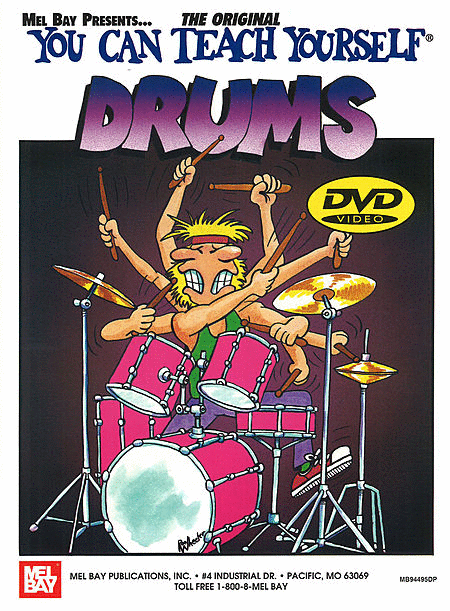 You Can Teach Yourself Drums - Book/DVD