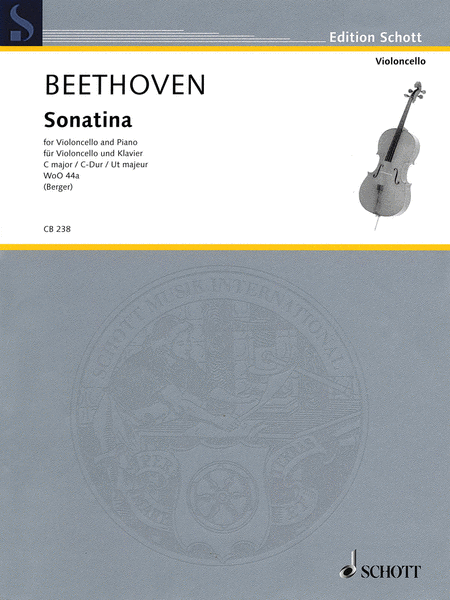 Ludwig van Beethoven : Sonatina for Cello and Piano, WoO 44a