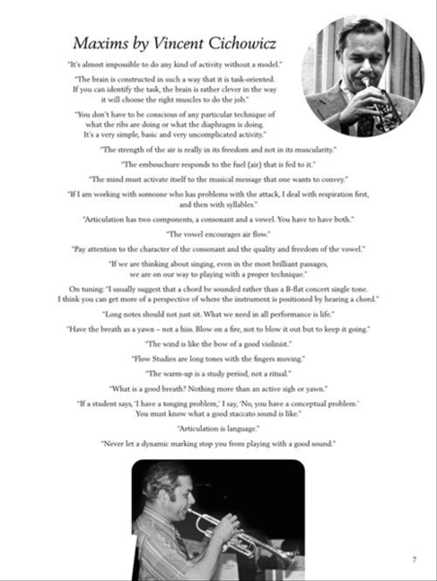Vincent Cichowicz – Fundamental Studies for the Developing Trumpet Player Trumpet Solo scores gallery preview page 10