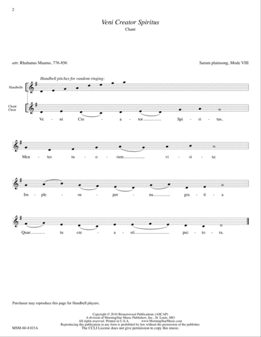 Creator Spirit, Heavenly Dove Choir scores gallery preview page 2