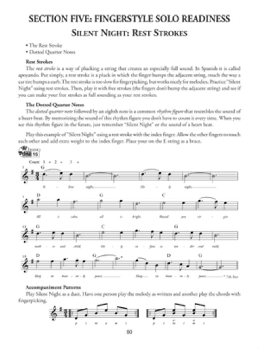 Modern Fingerstyle Guitar Method Grade 1 Fingerpicking Guitar scores gallery preview page 7