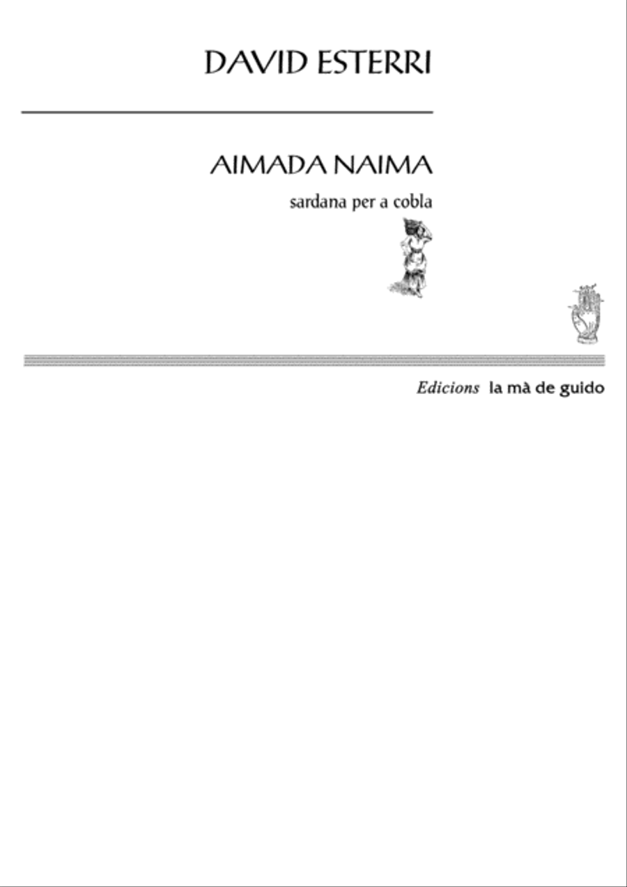 Aimada Naima Woodwind Ensemble scores gallery preview page 1