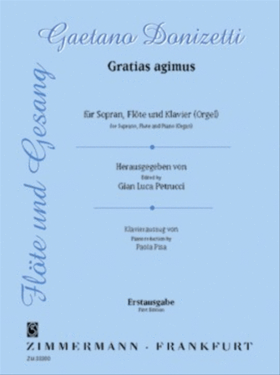 Gratias agimus Chamber Music scores gallery preview page 1
