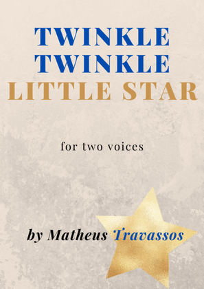Twinkle Twinkle Little Star for two voices