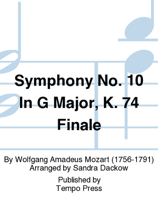 Book cover for Symphony No. 10: Finale