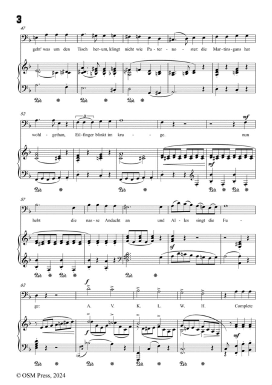 A. Jensen-Die Maulbronner Fuge,in F Major,Op.40 No.4 Voice scores gallery preview page 4