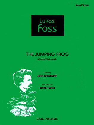 Book cover for The Jumping Frog