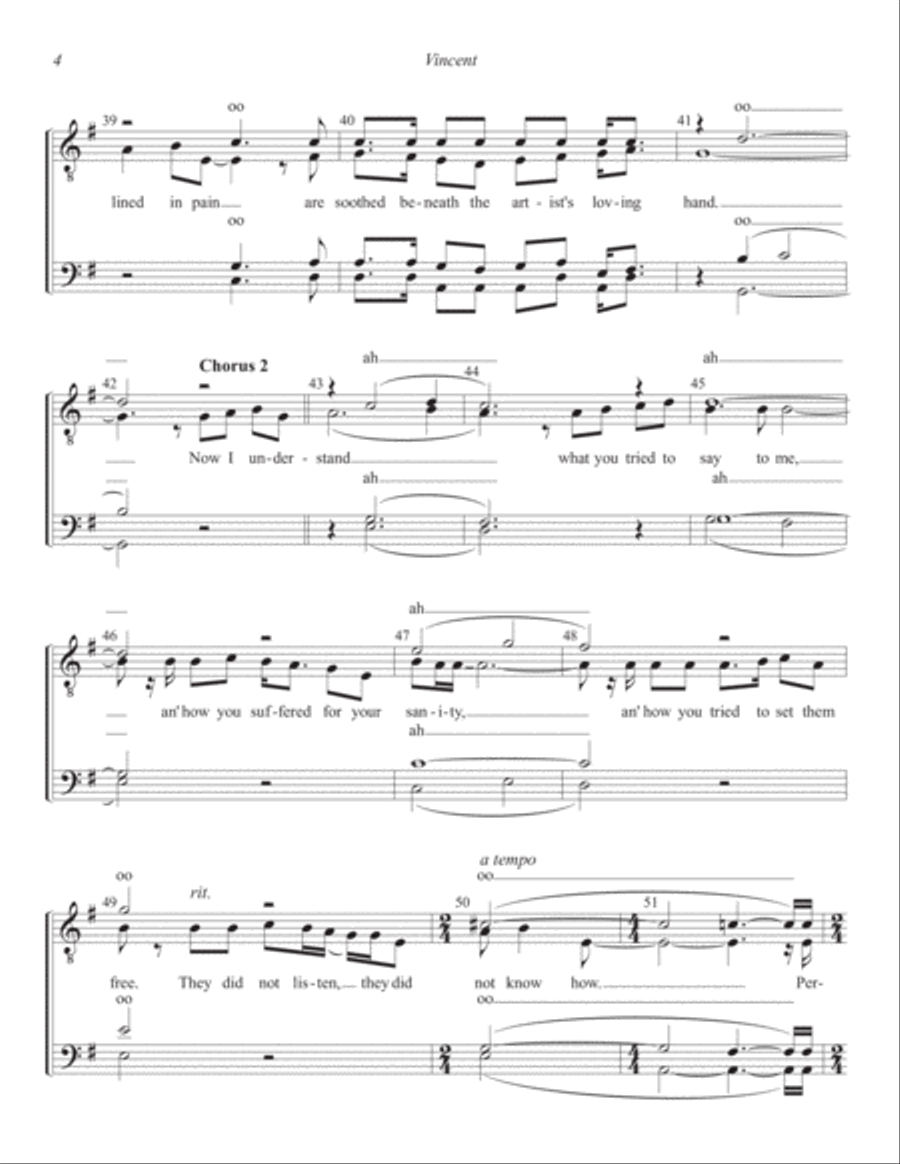 Valse (album Des Six) Valse (album Des Six) TTBB scores gallery preview page 4
