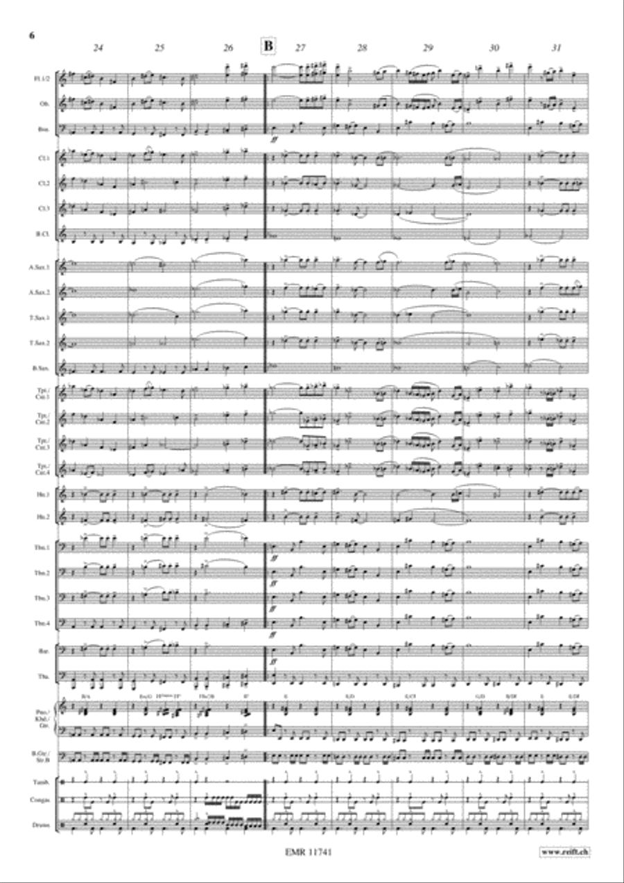 Dallas Concert Band scores gallery preview page 7