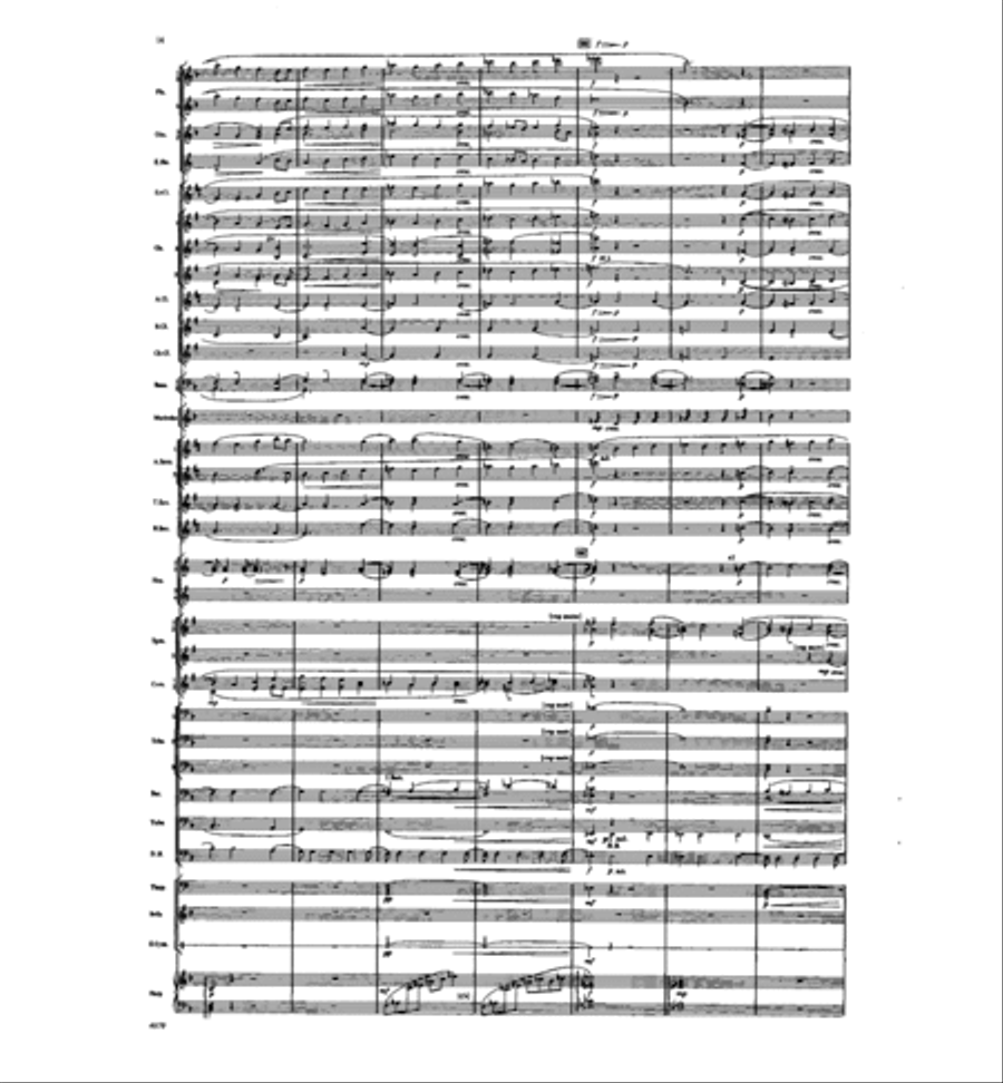 Concertino for Marimba and Winds Concert Band scores gallery preview page 12