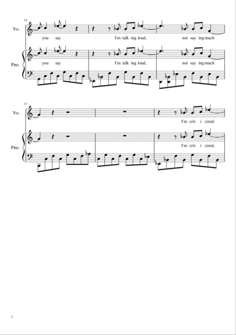 Titanium Titanium Voice scores gallery preview page 2