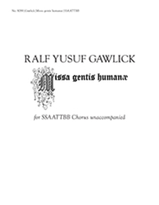 Book cover for Missa gentis humanæ